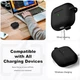 Чохол силіконовий 1.2 мм для навушників AirPods Pro 2 чорний - зображення 4