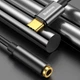 Адаптер Baseus Type-C Male to 3.5mm Female чорний для підключення навушників та аудіо пристроїв модель L54 - зображення 8