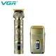 Триммер и шейвер VGR V-649 Gold 5 Вт аккумуляторный нержавеющая сталь для ухода за бородой и волосами - изображение 8