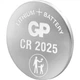Батарейки GP Lithium CR2025 3V 5 шт для брелоків медичних приладів та портативної електроніки - зображення 2