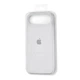 Чехол силиконовый Full Cover для iPhone 17 Air защита камеры белый - изображение 3