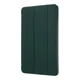 Чехол-книжка Smart Case силиконовый для iPad 10 10.9 2022 iPad 11 11 2025 защитный темно-зеленый с подставкой - изображение 1