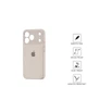 Чехол силиконовый Silicone Case Square для iPhone 17 Pro защита камеры серый - изображение 5