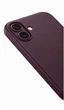 Чохол Leather Case з MagSafe для iPhone 17 шкірозамінник захист камери вишневий - зображення 6