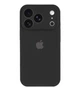 Чехол силиконовый Silicone Case Square для iPhone 17 Pro Max защита камеры черный - изображение 5