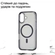 Чохол силіконовий Ultra Hybrid із MagSafe для iPhone 17 захист камери чорний - зображення 4