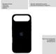 Чехол силиконовый Silicone Case с MagSafe для iPhone 17 Air черный с защитой камеры и усиленными углами - изображение 2