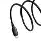Кабель Baseus Silky Series Type-C to Lightning 20W 1 м черный для быстрой зарядки и передачи данных - изображение 6