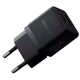 Мережевий зарядний пристрій Baseus Palm 20Вт USB Type-C USB Type-A чорний для швидкого заряджання пристроїв - зображення 3