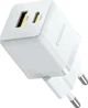 Мережевий зарядний пристрій Baseus Palm 20W USB Type-C USB Type-A білий - зображення 6