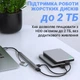 Type-C хаб с адаптером на USB, концентратор / разветвитель для ноутбука Addap UH-04D, на 7 портов USB, Gray - изображение 6