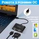 Многофункциональный USB хаб для ноутбука Addap MH-12 для передачи видео, переходник с USB 3.0 на 2 порта HDMI+VGA (0210) - изображение 5