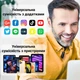 Беспроводной петличный микрофон Savetek P30, беспроводная петличка для iPhone и iPad, Lightning, 2.4 ГГц, до 15м (0261) - изображение 2