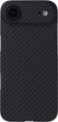Чохол для смартфона BeCover FIBRA Carbonite case with MagSafe для Apple iPhone Air Black (BC_715407) - зображення 1