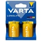 Батарейка LR20 Varta LongLife (блистер по 2шт) D (59573) - изображение 1