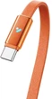 Кабель Colorway Type-C - Type-C (ultra-thin) (PD Fast Charging 100W) 5А 1м Orange (CW-CBPDCC100-OR) - изображение 2