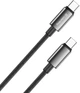Кабель Colorway Type-C - Type-C (zinc alloy braided) (PD Fast Charging 100W) 5А 1м Black (CW-CBPDCC098-BK) - изображение 2