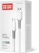 Кабель Colorway USB - Type-C (liquid silicone) 3А 1м White (CW-CBUC093-WT) - зображення 5