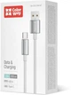 Кабель Colorway USB - Type-C (zinc alloy braided) 3А 2м White (CW-CBUC099-WT) - зображення 5