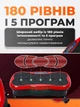 Вібраційна фітнес платформа для схуднення та фітнесу, тренажер для всього тіла віброплатформа з еспандерами та пультом до 150кг - зображення 3