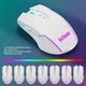 Бездротовий набір клавіатура і миша RedThunder K10 White (R4789131820250) - изображение 5