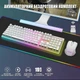 Бездротовий набір клавіатура і миша RedThunder K10 White (R4789131820250) - изображение 6