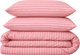 Пододеяльник MirSon Бязь 17-0607 Stripe Pink 175х210 см (2200008054021) - изображение 1