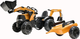 Traktor na pedały Falk Case CE z Koparką Ładowarką i Przyczepą 3-7 lat (3016200001188) - obraz 1