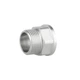Футорка (перехідник) латунна Thermo Alliance Forte 3/4" × 3/4" ВН, посилена, нікельована, PN40 - изображение 1