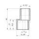 Эксцентрик Thermo Alliance Standart 1/2"х3/4" SD4301520 - изображение 2