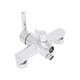 Смеситель для ванны Qtap Grand с поворотным изливом (c душевым гарнитуром) QTGRACRM005 Chrome - зображення 4