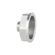 Футорка (перехідник) латунна Thermo Alliance Forte 2" × 3/4" ВН, посилена, нікельована, PN40 - зображення 3
