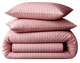 Пододеяльник MirSon Ranforce Elite 17-0773 Nude stripes 175х210 см (2200011152721) - изображение 1