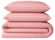 Пододеяльник MirSon Бязь 17-0773 Nude stripes 143х210 см (2200011152448) - изображение 1