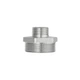 Ніпель перехідний латунний Thermo Alliance Forte 1 1/2" × 3/4" НН, посилений, нікельований, PN40 - зображення 5