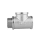 Трійник латунний Thermo Alliance Forte 3/4" (В×В×Н), посилений, нікельований, PN40 - зображення 3