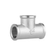 Трійник латунний Thermo Alliance Forte 1/2" (В×В×В), посилений, нікельований, PN40 - изображение 1