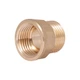 Футорка (перехідник) латунна Thermo Alliance Standart 1/2" × 1/2" ВН, під ущільнювач, PN25 - изображение 1