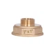 Футорка (перехідник) латунна Thermo Alliance Standart 2" × 1" ВН, PN25 - зображення 5