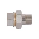 Американка латунна Thermo Alliance Standart 1/2" ВН (внутрішня/зовнішня), з конічним ущільненням (EPDM кільце), нікельована, PN25 - зображення 5