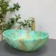 Умивальник (раковина) VBI PARMA MARBLE GREEN MATT накладний - изображение 4