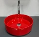 Умивальник (раковина) VBI PRATO RED GLOSSY накладний - изображение 3