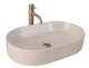 Умивальник (раковина) REA NADIA 60 BEIGE MATT накладний - зображення 1