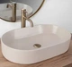 Умивальник (раковина) REA NADIA 60 BEIGE MATT накладний - зображення 2