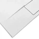 Душовий піддон REA BAZALT 80x100 WHITE - изображение 2