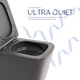 Унітаз підвісний Tern Ultra Quiet 490×365×325 мм, Anthracite, з сидінням Slim Duroplast / Soft-close / Quick Release QT17332303ASAN Qtap - зображення 5