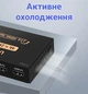 Активний HDMI розгалуджувач на 4 порти Addap HVS-02 чотирьохнаправлений відео спліттер 4К (7583) - зображення 9