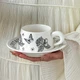 Сувенирный подарочный кофейный набор Nordic Miroson White чашка+блюдце керамический - изображение 4