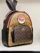 Жіночий рюкзак Coach Court Blocked Signature Canvas Backpack With Souvenir Patches C6920 - зображення 6