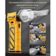 Портативний міні вакуумний пилосос повітродув 2в1 Vacuum Cleaner F015-1 Violent Fan 11W 8000mAh Yellow-Black - зображення 2